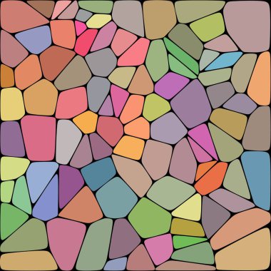 Renkli soyut arkaplan. Örnek. Mizanpaj Çakılları