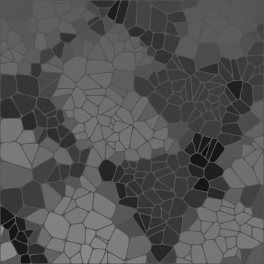 Küplerin gri arkaplanı. Çokgen stili. Tasarım ögesi.