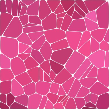 Soyut vektör arkaplanı. Örnek Pembe çakıl