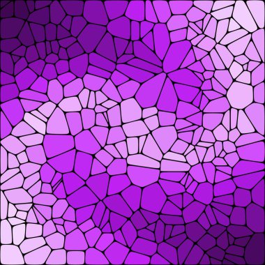 Mor çakıl taşları. Soyut vektör arkaplanı. Sunum şablonu.