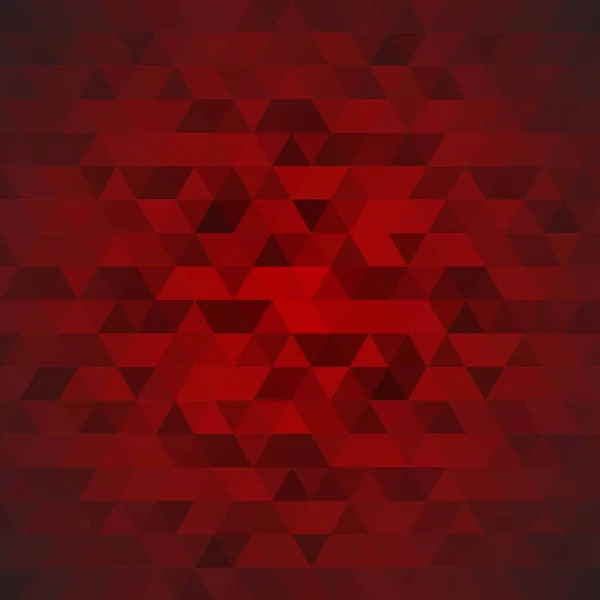 Röd Hexagon Bakgrund Presentationsmall Vektor Bakgrund — Stock vektor