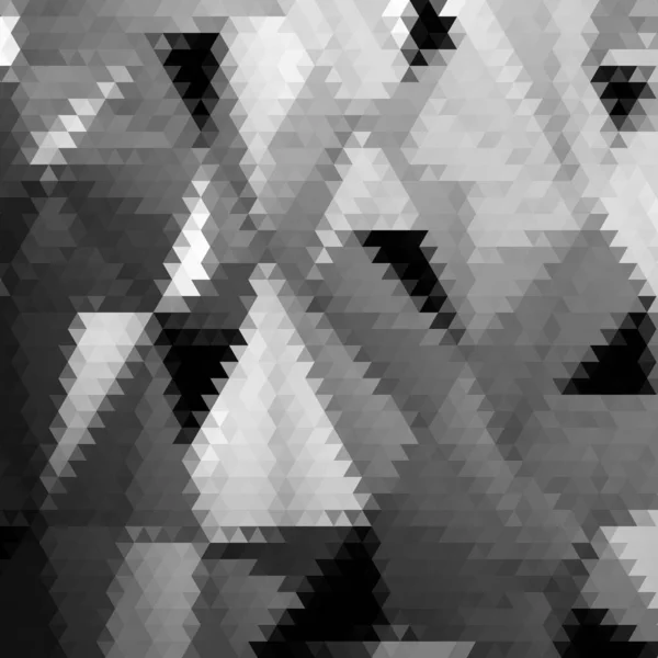 Abstrakter Vektorhintergrund Geometrisches Bild Polygonaler Stil Graues Sechseck — Stockvektor