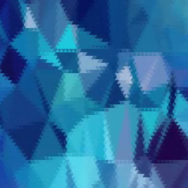 Blauer Geometrischer Hintergrund Elementdesign — Stockvektor