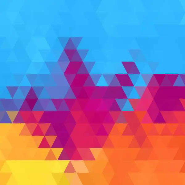 Abstrakte Bunte Dreieck Muster Hintergrund — Stockvektor