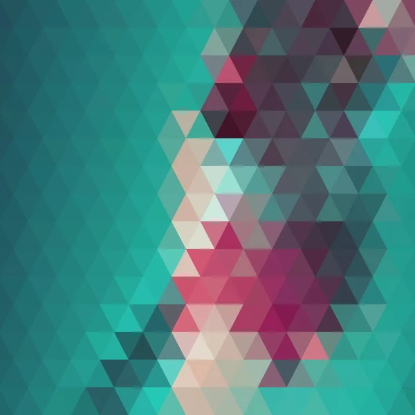 Γεωμετρικό Στοιχείο Σχεδιασμού Εικονογράφηση Διάνυσμα Πολυγωνικό Στυλ Τρίγωνα — Διανυσματικό Αρχείο