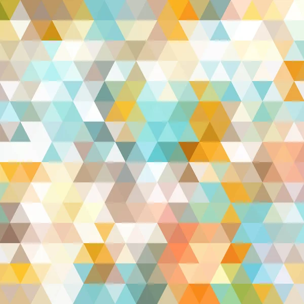 Geometrisches Design Mosaik Eines Vektorkaleidoskops Abstrakter Mosaikhintergrund Farbenfroher Futuristischer Hintergrund — Stockvektor