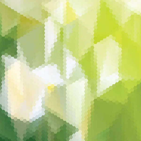 Image Géométrique Fond Vectoriel Abstrait Fond Coloré Trianges Verts — Image vectorielle