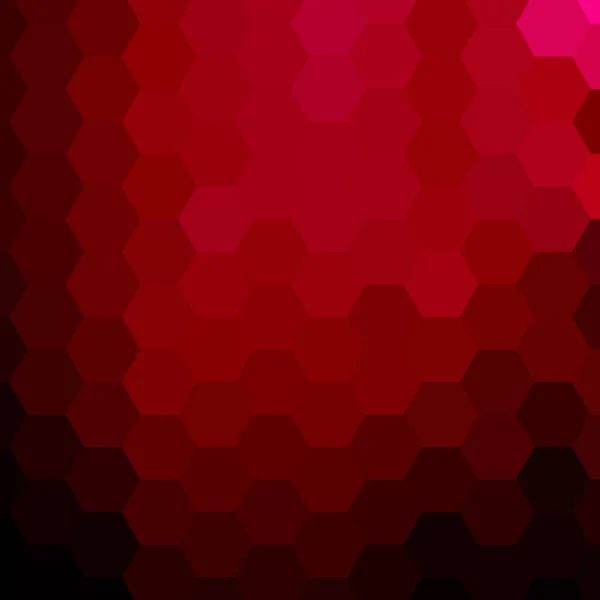 Fond Hexagonal Rouge Graphiques Vectoriels Modèle Présentation — Image vectorielle