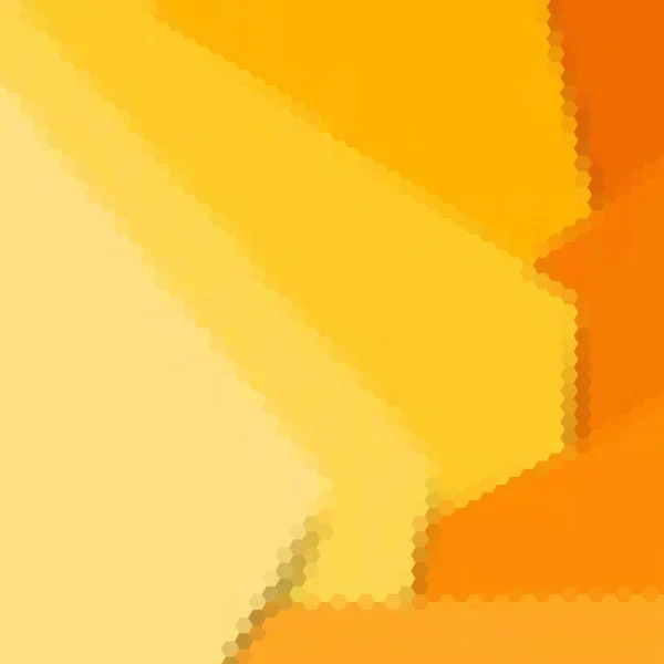 Soyut Vektör Arkaplanı Geometrik Görüntü Çokgen Stili Sarı Altıgen — Stok Vektör