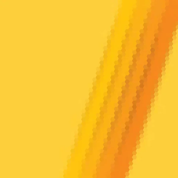 Geometrisches Bild Abstrakter Vektorhintergrund Farbigen Hintergrund Gelbe Sechsecke — Stockvektor