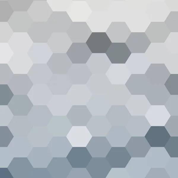Grauer Vektorhintergrund Abstrakter Hintergrund Polygonaler Stil — Stockvektor