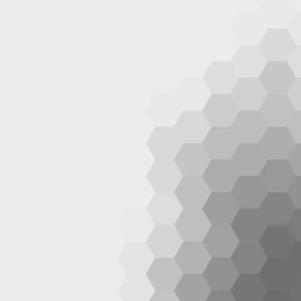 Geometrisk Bild Abstrakt Vektor Bakgrund Färgad Bakgrund Grå Hexagoner — Stock vektor