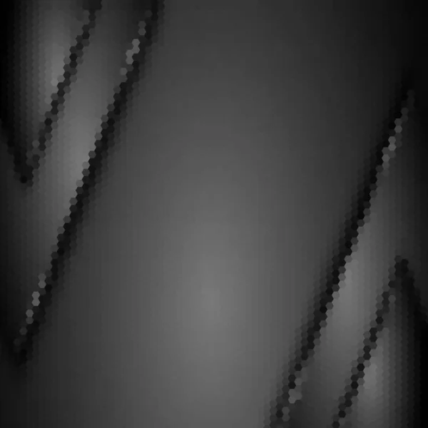 Fond Hexagonal Noir Modèle Présentation Fond Vectoriel — Image vectorielle