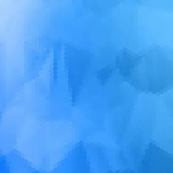 Fond Vecteur Hexagonal Bleu Image Géométrique Dans Style Polygonal — Image vectorielle