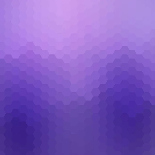 Fond Géométrique Violet Style Polygonal Disposition Échantillon Hexagons — Image vectorielle