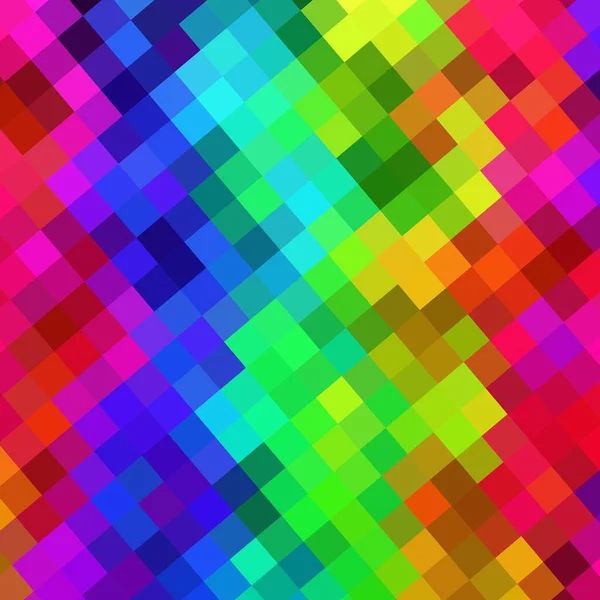 Farbiger Pixelhintergrund Polygonalen Stil Vektorvorlage Für Präsentationen Anzeigen Broschüren Banner — Stockvektor