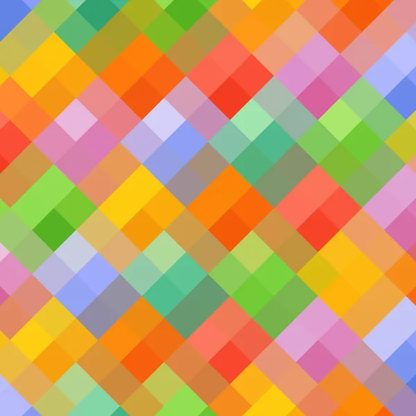 Espectro Abstracto Colorido Mosaico Inferior Con Espacio Copia Blanca — Vector de stock