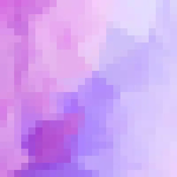 Bloeiende Pixel Sjabloon Blauwe Paarse Pixel Achtergrond Vector Illustratie Voor — Stockvector