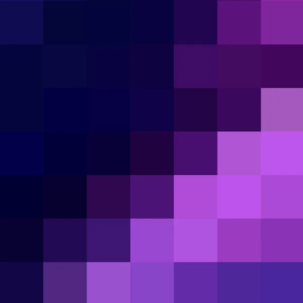 Фіолетовий Геометричний Елемент Дизайну Векторні Ілюстрації Полігональному Стилі Піксель — стоковий вектор