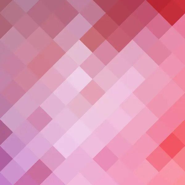 Absztrakt Vektor Háttér Geometrikus Kép Sokszögletű Rózsaszín Pixelek — Stock Vector