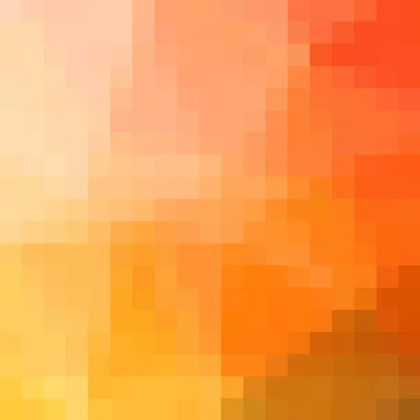 Оранжевый Пиксель Абстрактный Фон Шаблон Презентации Многоугольный Стиль — стоковый вектор