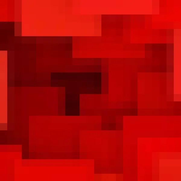 Fondo Abstracto Píxeles Rojos Plantilla Para Presentación Estilo Poligonal — Vector de stock