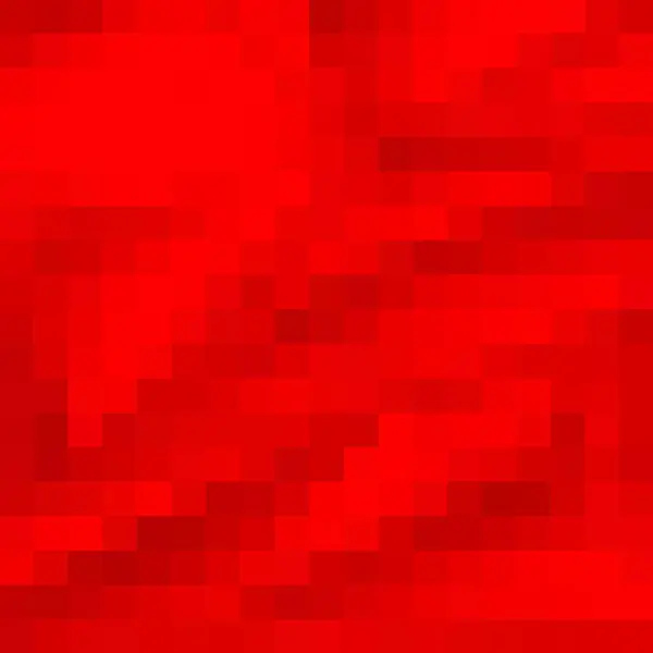 Красный Пиксельный Фон Абстрактная Иллюстрация Шаблон Презентации — стоковый вектор