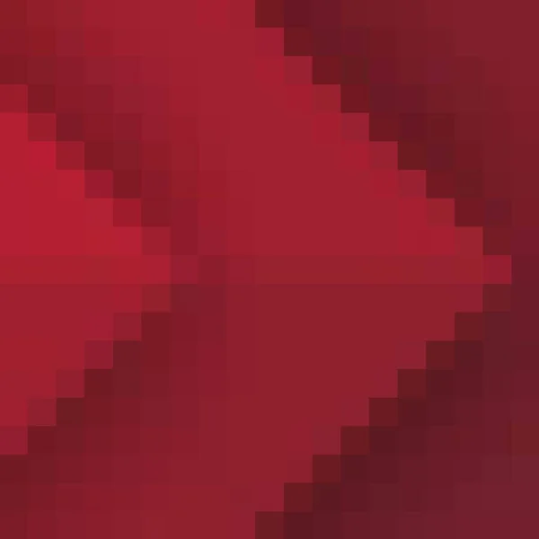 Fundo Vetorial Abstrato Amostra Pixel Vermelho — Vetor de Stock