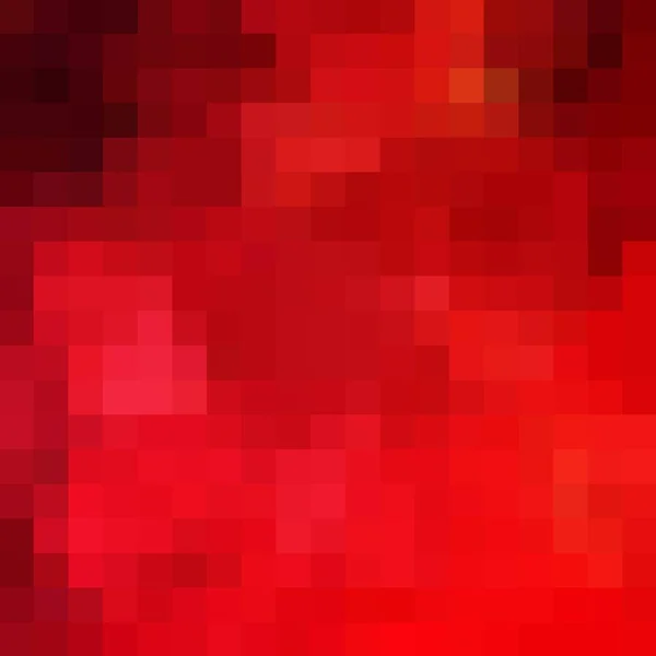 Marco Fondo Píxel Rojo Abstracto Con Espacio Vacío Para Texto — Archivo Imágenes Vectoriales