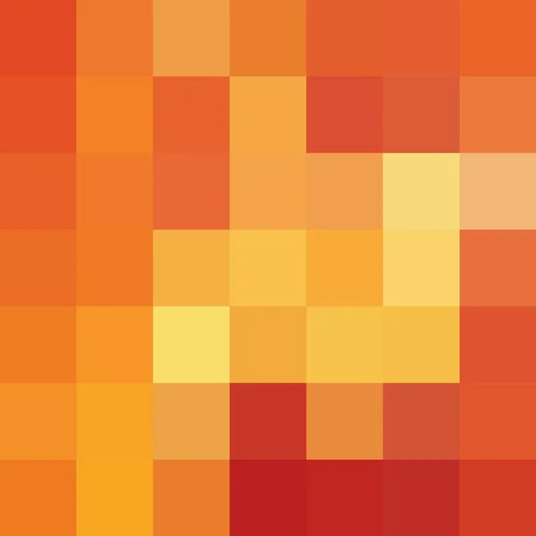 Абстрактный Векторный Фон Пример Оранжевого Пикселя — стоковый вектор