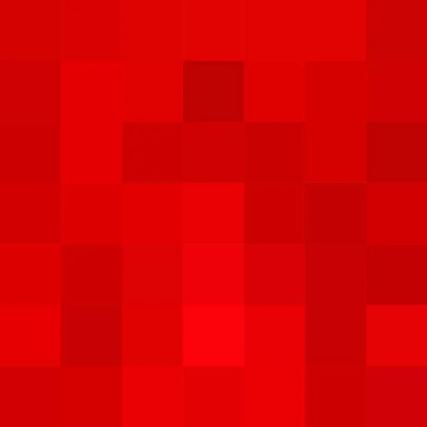Geometrikus Háttér Bemutatási Sablon Vektor Háttér Sokszögletű Mozaik Vörös Pixel — Stock Vector