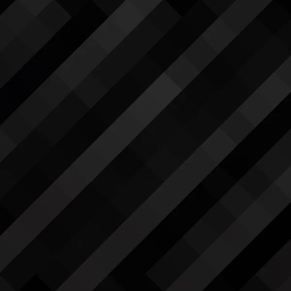 ピクセル背景 アブストラクトテンプレート レイアウト 黒四角形 — ストックベクタ