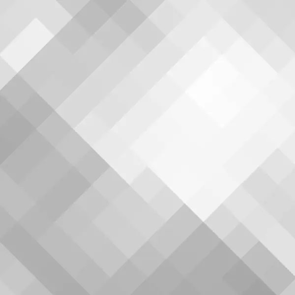 Geometrischer Hintergrund Präsentationsvorlage Vektorhintergrund Polygonaler Stil Grau Mosaik Pixel — Stockvektor