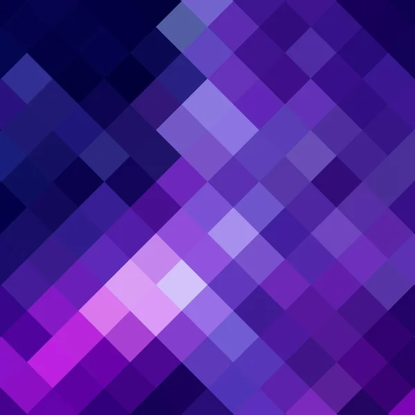 概要テキストのための空のスペースを持つ紫色のピクセル背景フレーム — ストックベクタ
