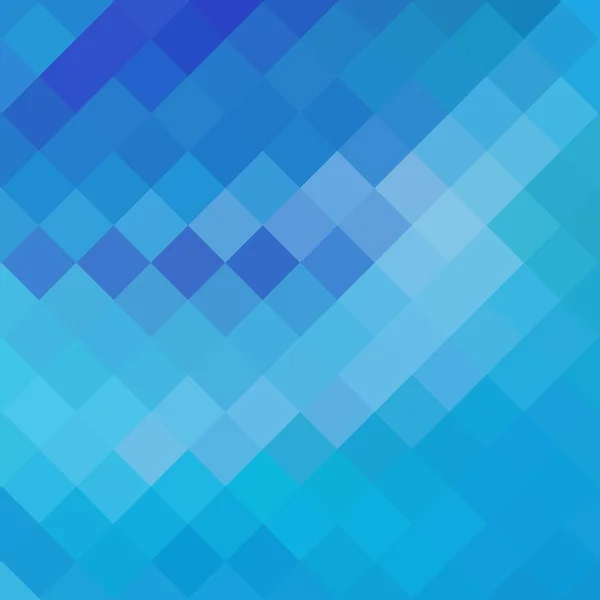 几何背景 演示模板 矢量背景 多角形风格 Mosaic Blue Pixel — 图库矢量图片