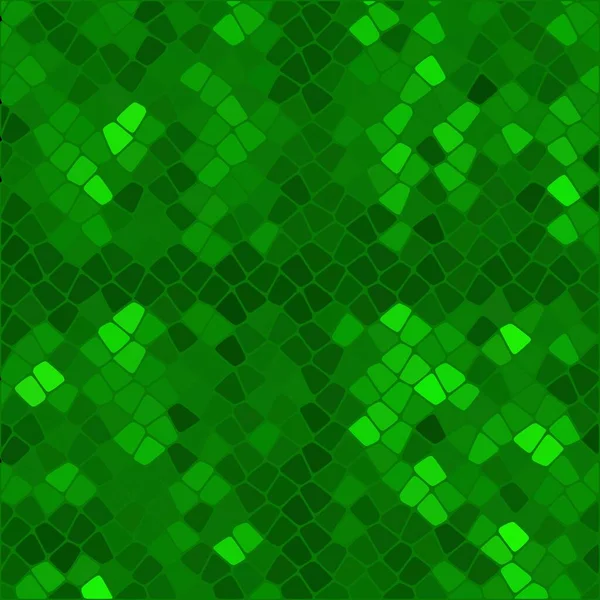Geometrik Arkaplan Sunum Şablonu Vektör Arkaplanı Çokgen Stili Mozaik Yeşil — Stok Vektör