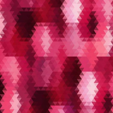 Kırmızı üçgenler, geometrik arkaplan. Vektör illüstrasyonu, tamamen düzenlenebilir, şekli ve rengi değiştirebilirsiniz