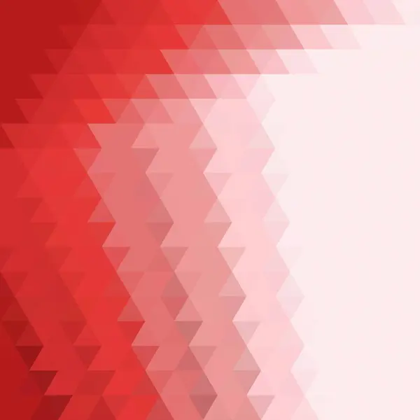 Sfondo Triangolare Rosso Stile Poligonale Banner Campione — Vettoriale Stock