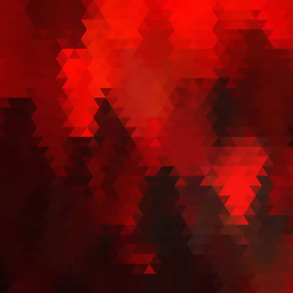 어두운 붉은색의 모자이크 창조적 템플릿 — 스톡 벡터
