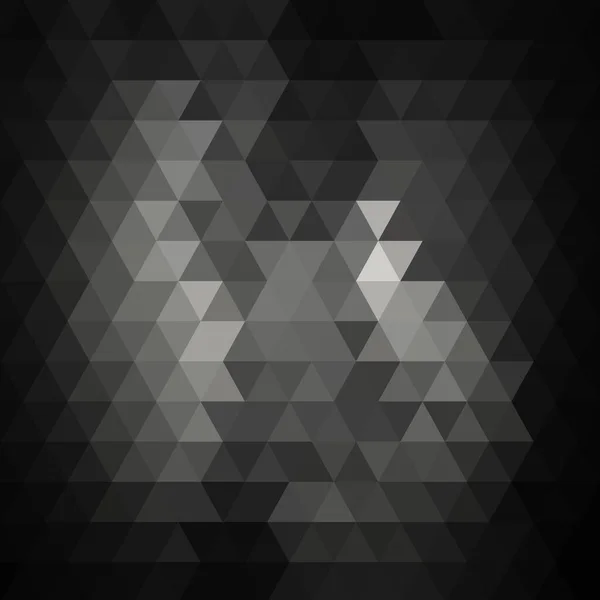 삼각형에서 어두운 프레젠테이션을 현대식 이미지 — 스톡 벡터