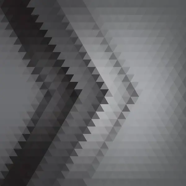 三角形の灰色の背景 バナー プレゼンテーションのための現代的なイメージを風 — ストックベクタ