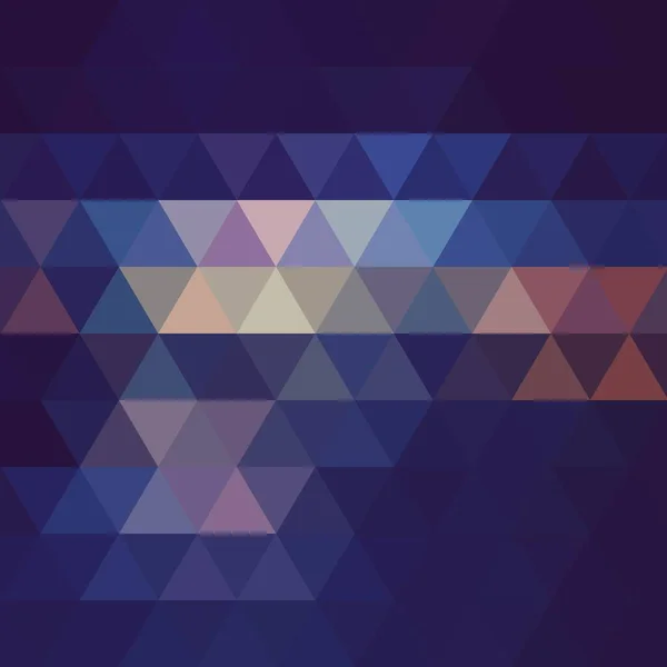 Abstrakter Blauer Dreieck Hintergrund Eps10 Vektorillustration Enthält Transparente Objekte — Stockvektor