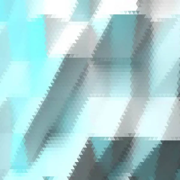 Geometrisk Abstrakt Bakgrund Vektorbild Polygonal Stil Blå Trianglar — Stock vektor