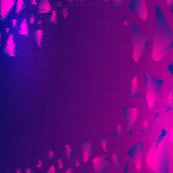 抽象向量背景 紫色和粉色三角形 — 图库矢量图片