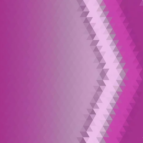 Gambar Segitiga Pink Gaya Poligonal - Stok Vektor