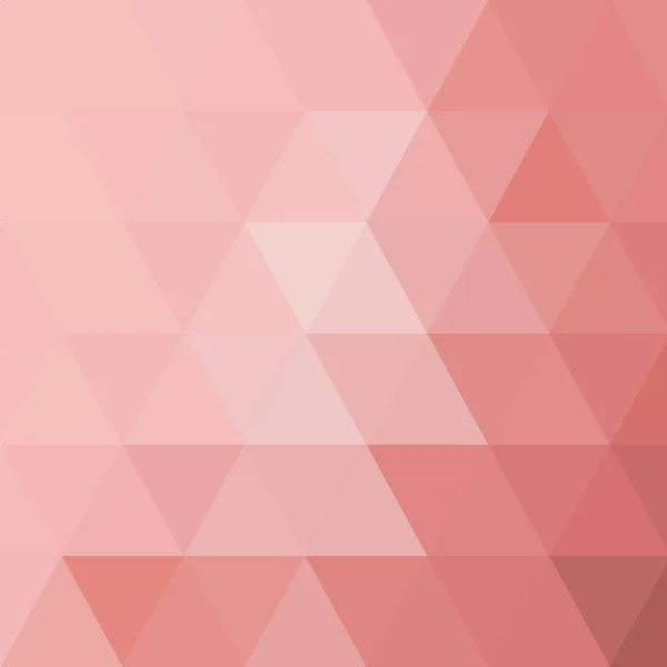 Fond Triangle Rose Conception Géométrique Style Polygonal — Image vectorielle