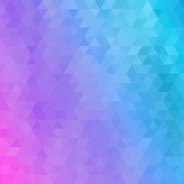 Colore Triangoli Sfondo Stile Poligonale — Vettoriale Stock