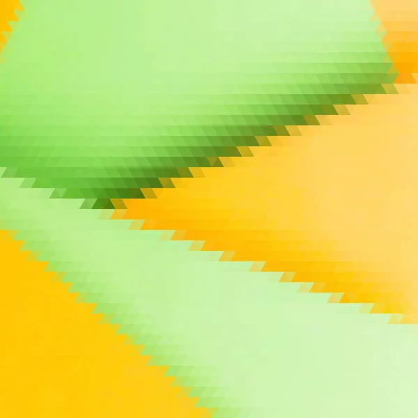 Gekleurde Driehoeken Van Verschillende Kleuren Tinten Abstracte Vectorachtergrond Grennen Gele — Stockvector