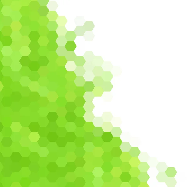 Fond Hexagonal Vert Graphiques Vectoriels Modèle Présentation — Image vectorielle