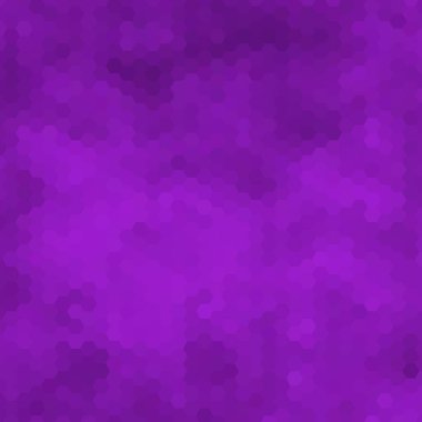 Mor altıgen arka plan. Bir sunum için vektör şablonu.